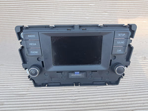 Skoda Rapid 2012--2019, unitate principala radio/cd/dvd/gps