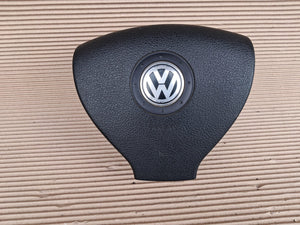 Volkswagen Passat B6, Golf 5, Jetta, airbag volan original impecabil